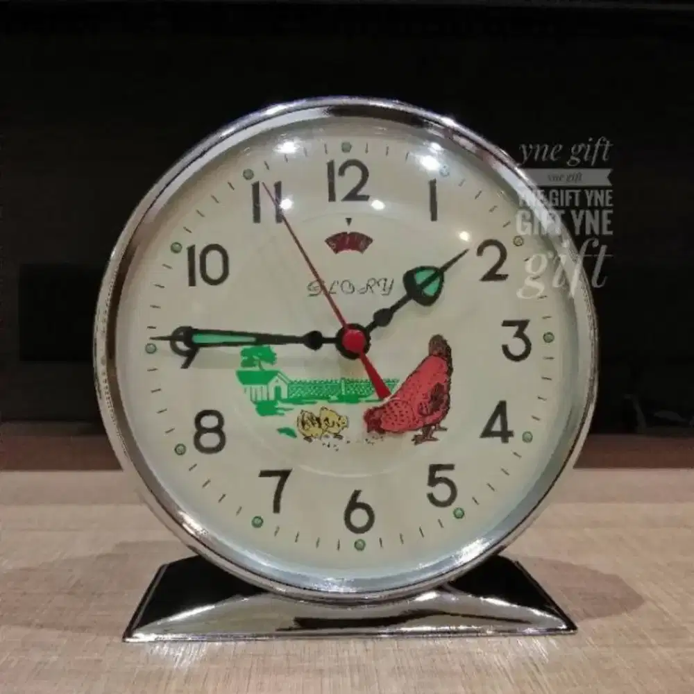 JAM WEKER ANTIK JADUL TANPA BATERAI