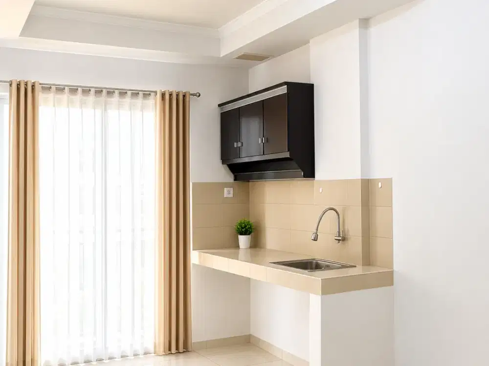 SEWA UNFURNISH 1BR, ADA 2 AC, MEDITERANIA GARDEN 2 TANJUNG DUREN, LOKASI STRATEGIS, DEKAT MALL, KANTOR, UNIVERSITAS