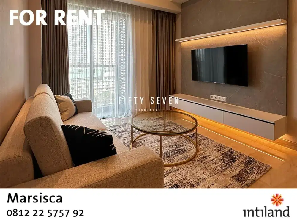57 Promenade Thamrin 1BR for Rent | Brand New | Fully Furnished | Rp22 Juta/Month