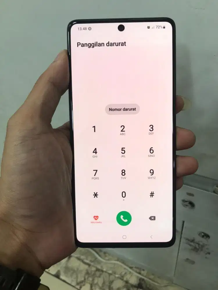 Lcd samsung A71 original amoled plus frame