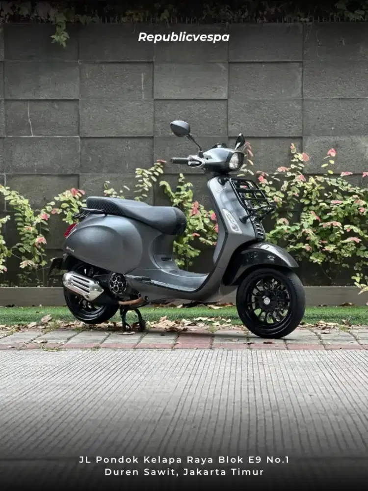 DIJUAL VESPA SPRINT 150 IGET ABS TH 2018 PERCECT CONDITION