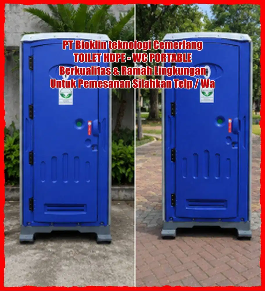 WC PORTABLE HDPE - WC HDPE - WC PREMIUM