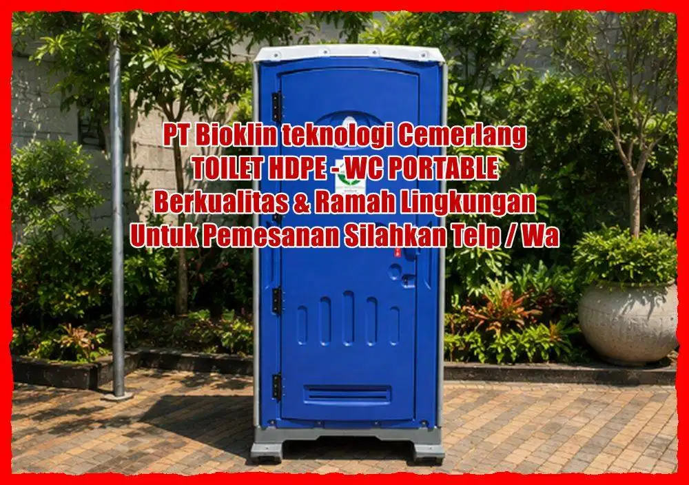 TOILET PORTABLE HDPE - TOILET HDPE - WC PORTABLE HDPE - WC HDPE