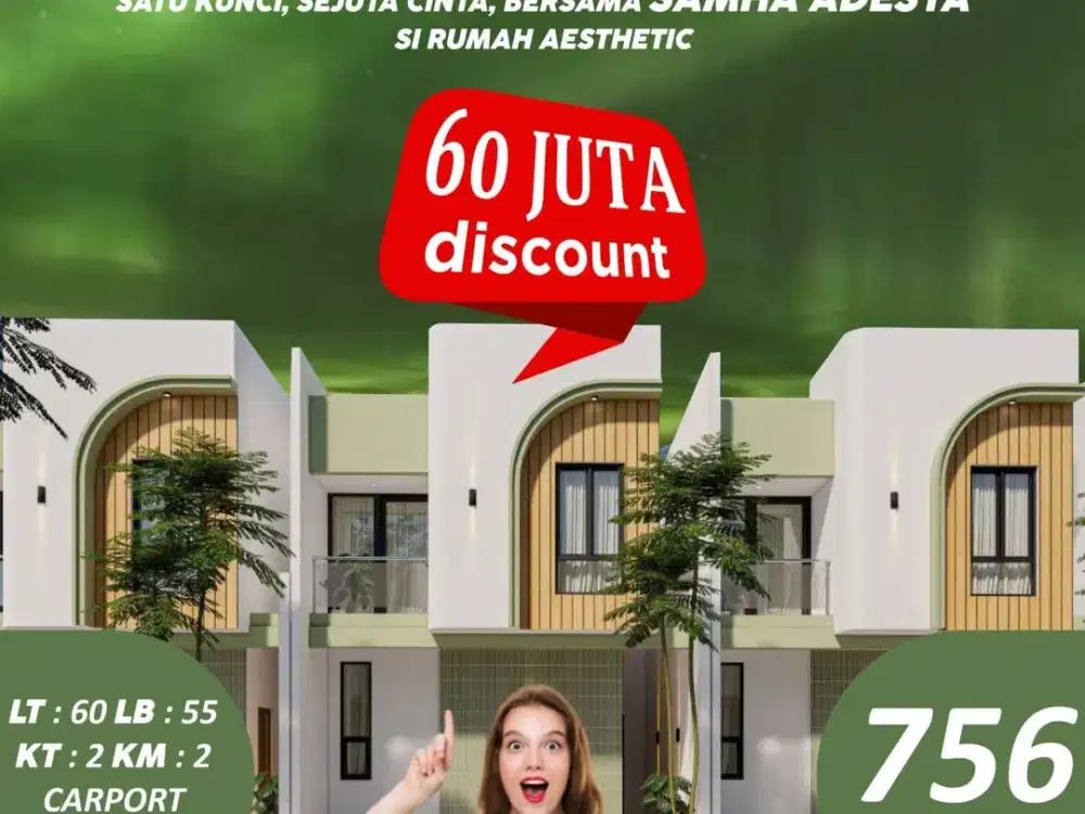 Samha Adesya Residence Ciwatra rumah 2 Lt dkt gedebage buahbatu bdg