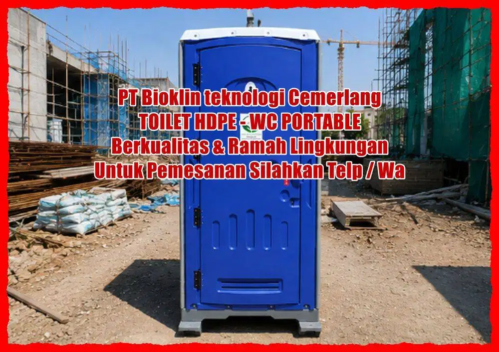 TOILET HDPE - TOILET PREMIUM HDPE - WC PORTABLE HDPE - WC PREMIUM