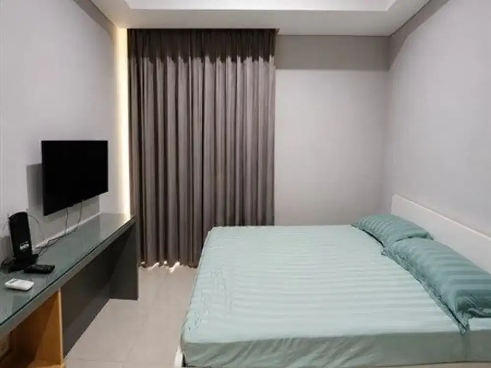 Apartemen Studio Fully Furnished, Tinggal Bawa Koper, Disewakan Apartemen type Studio furnish cocok untuk single dan anak kampus