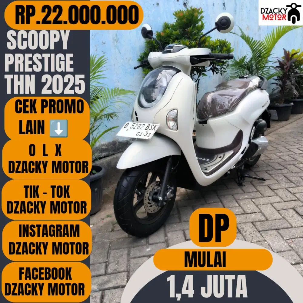 SCOOPY PRESTIGE 2025 SECOND LIKE NEW