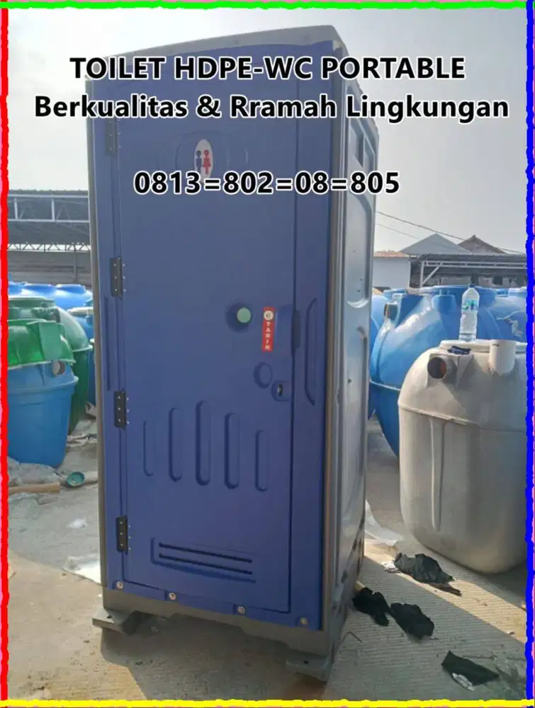 TOILET VVIP HDPE - TOILET PORTABLE - TOILET HDPE