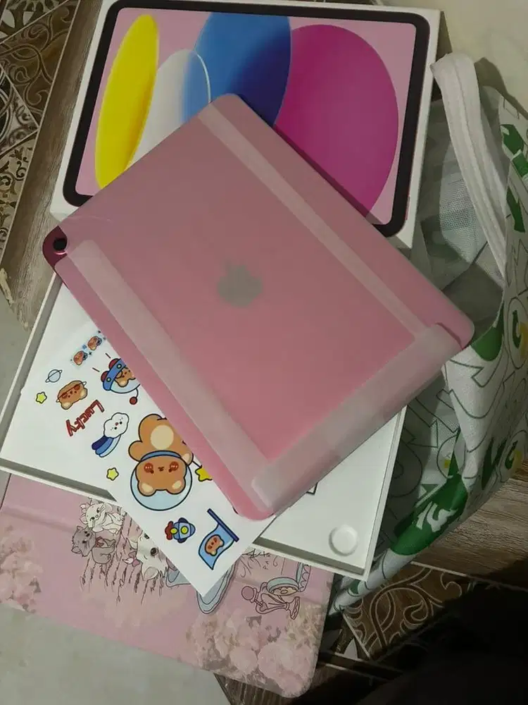 Ipad gen 11 pink 128gb resmi indo