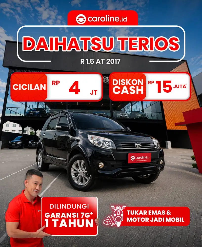 Daihatsu Terios R Matic 2017
