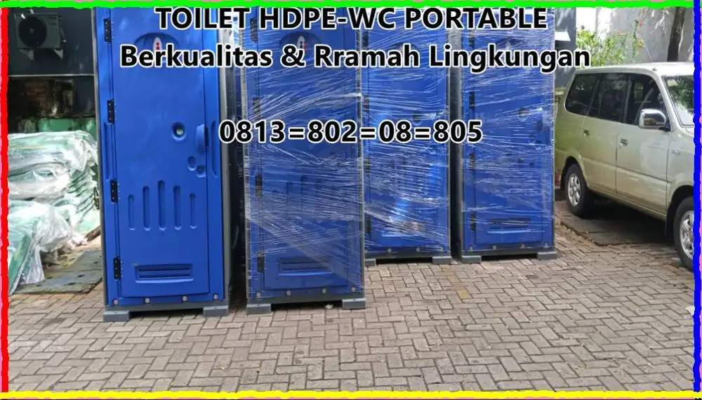 TOILET KOKOH HDPE - TOILET PORTABLE HDPE - TOILET VVIP