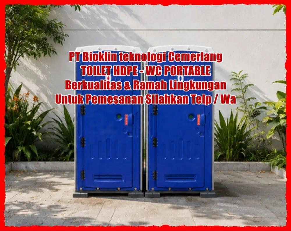 TOILET HDPE - TOILET VVIP HDPE - TOILET PORTABLE HDPE - TOILET PORTABL