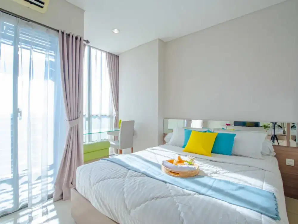 Disewakan Apartment GP Plaza Studio, Full Furnished, Siap Huni, Lokasi Strategis Jakarta Barat (Binus, Grogol, Slipi, & Senayan)