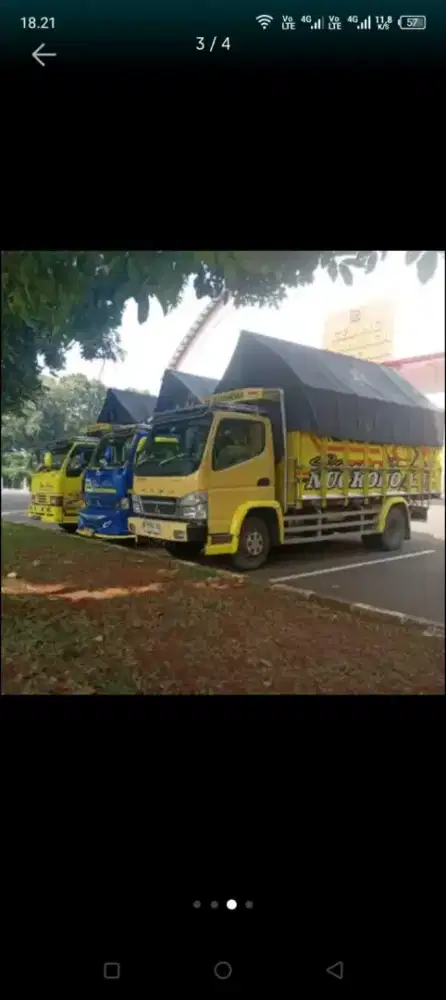 Sewa Truk Fuso Bak Tinggi