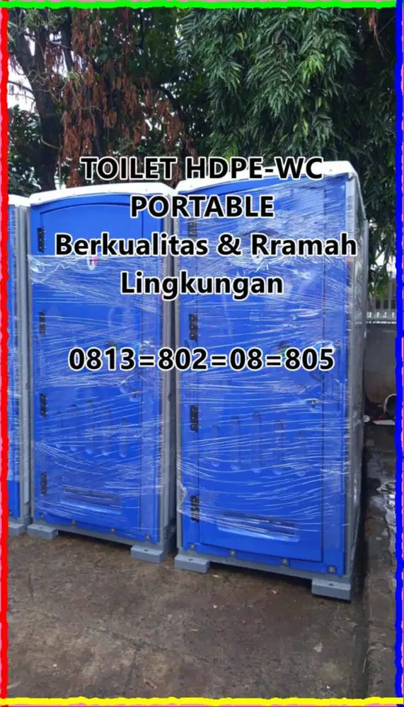 TOILET EVENT HDPE - TOILET PORTABLE -