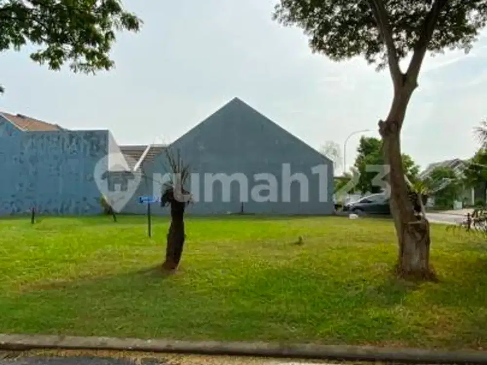 Dijual Tanah Kavling Hook di Cluster Indira Suvarna Sutera