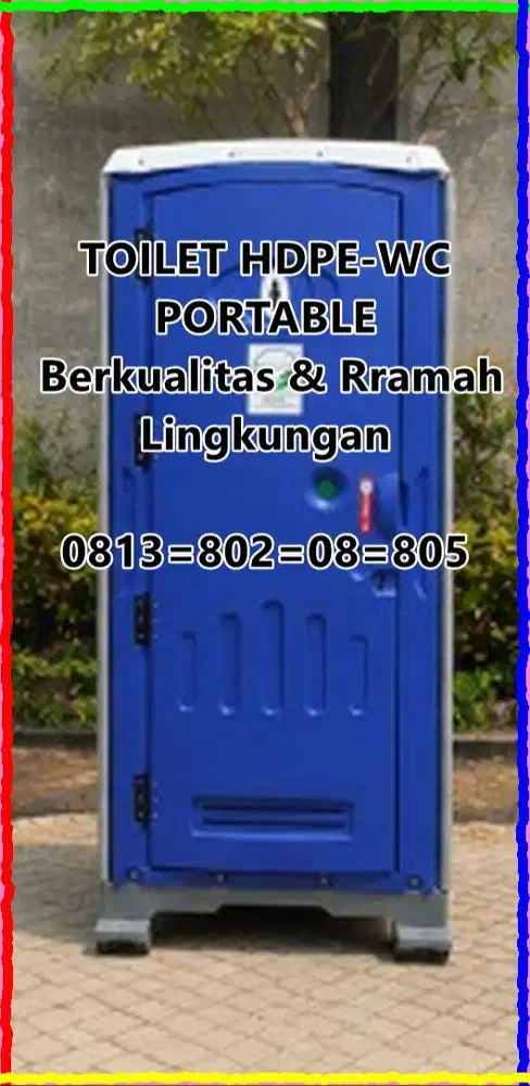 TOILET HDPE - TOILET VVIP HDPE - TOILET PORTABLE HDPE