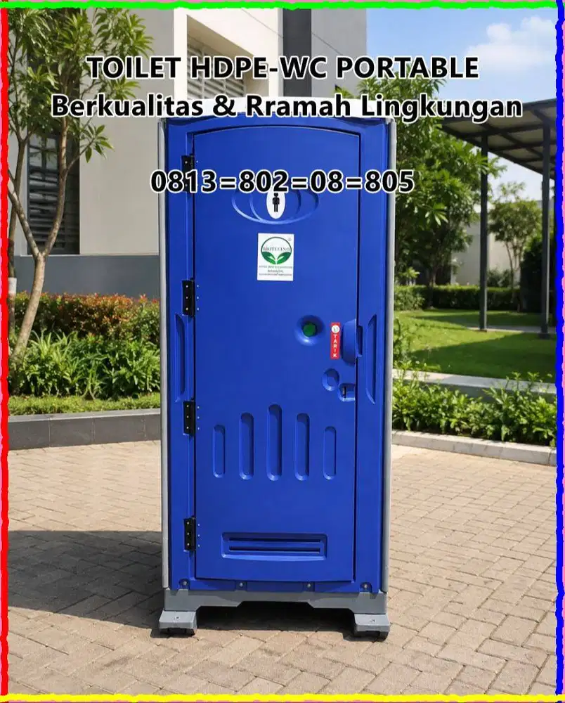 TOILET VVIP HDPE - TOILET PORTABLE - TOILET HDPE