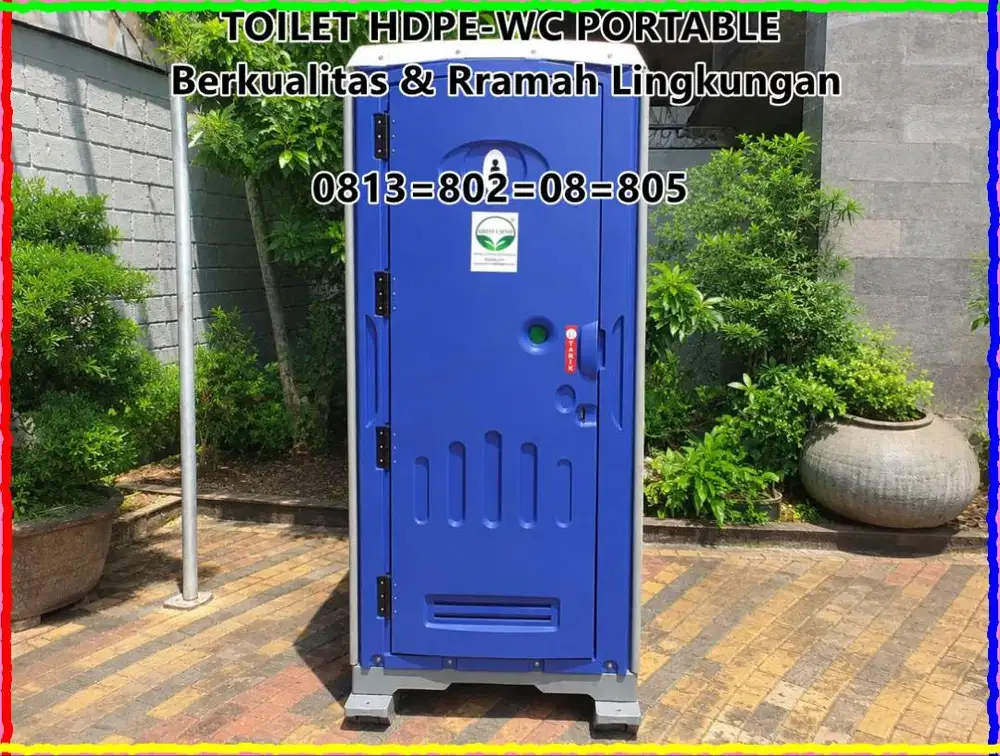 TOILET PREMIUM HDPE - TOILET PORTABLE - TOILET HDPE