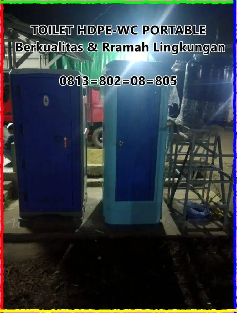 TOILET EVENT HDPE - TOILET PORTABLE