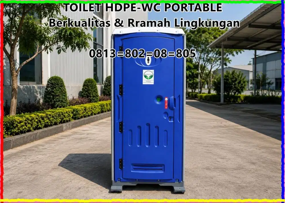 TOILET KOKOH HDPE - TOILET PORTABLE HDPE - TOILET VVIP