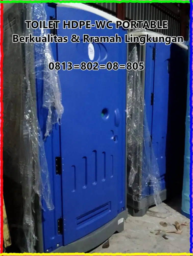 TOILET VVIP HDPE - TOILET PORTABLE - TOILET HDPE