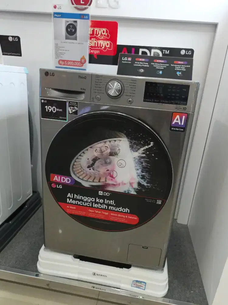 Kredit mesin cuci lg fornt loading promo DP mulai 0