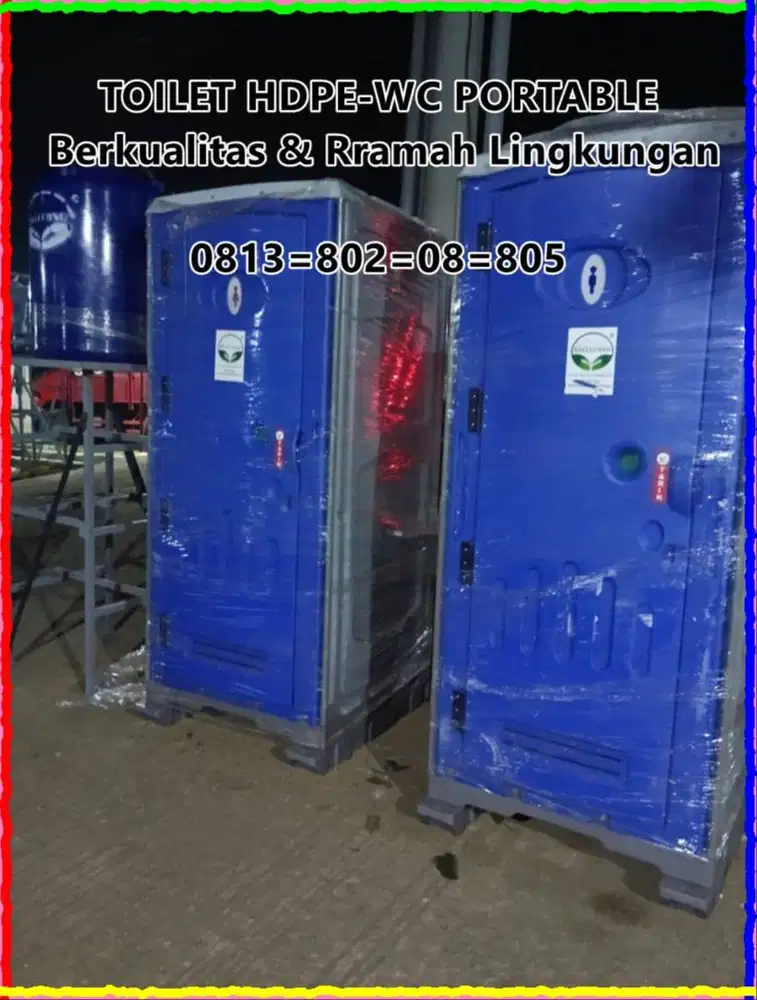 TOILET VVIP HDPE - TOILET PORTABLE - TOILET HDPE