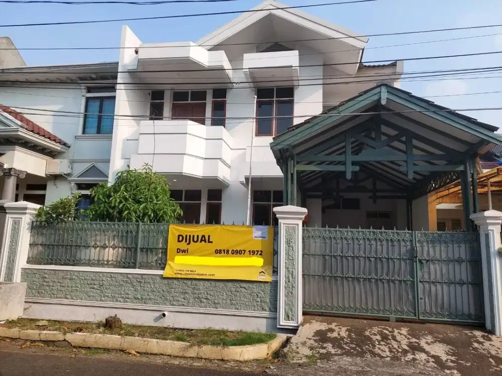 Rumah dijual di lingkungan yang asri Pancoran Indah Jakarta