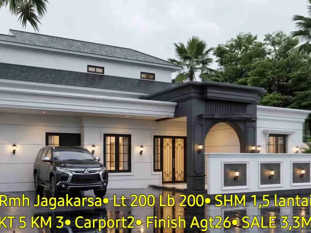 Rumah Baru Modern Jagakarsa