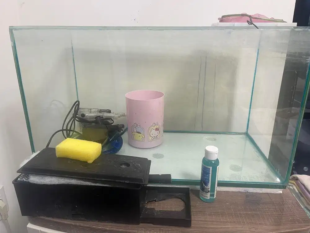 AQUARIUM 60CM KONDISI BAGUS