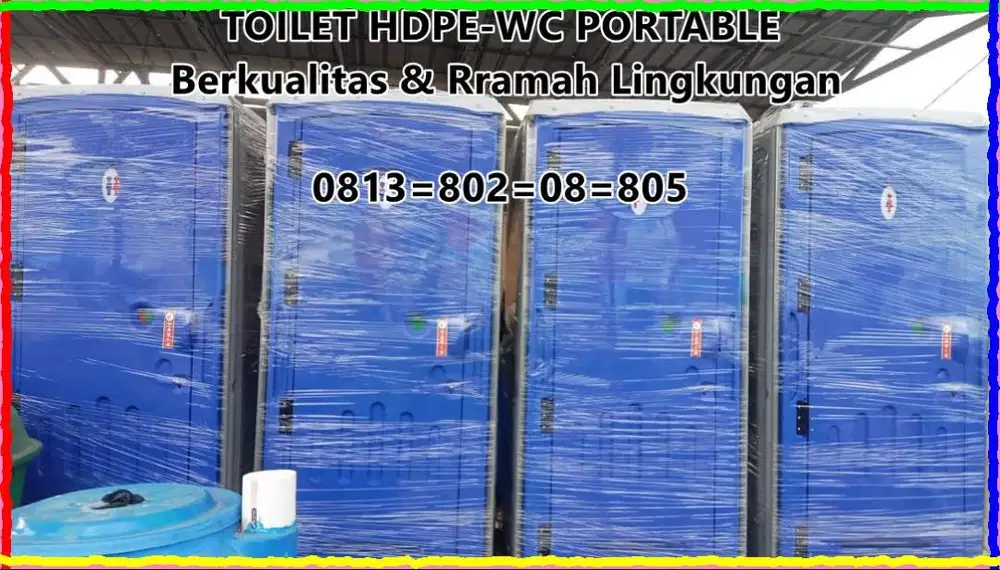 WC PORTABLE HDPE - WC HDPE - WC PREMIUM