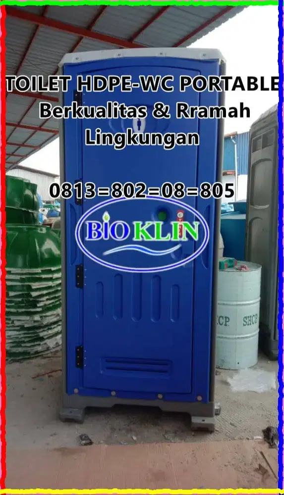 TOILET EVENT HDPE - TOILET PORTABLE - TOILET PROYEK