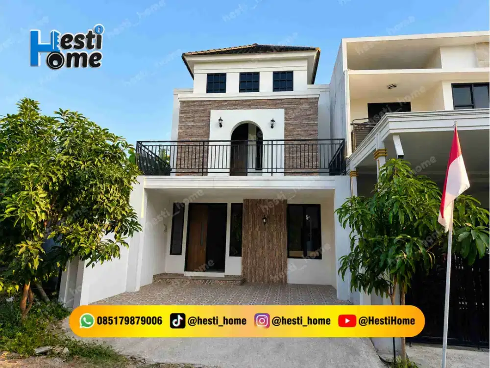 Rumah Mewah Majapahit Luas 125m Akses Mudah Tinggal 1 Unit Terakhir Siap Huni