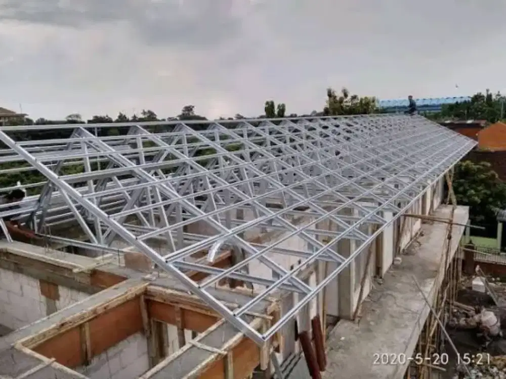 Melayani pemasangan baja ringan