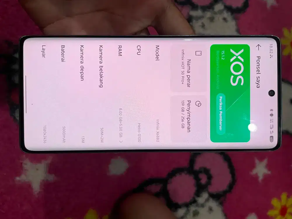 HP Infinix Hot pro 50+