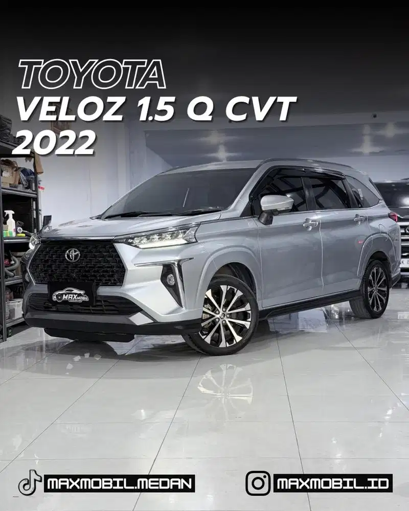 [ODO 40RB‼️] TOYOTA VELOZ 1.5 Q CVT 2022 pemakaian 2023
