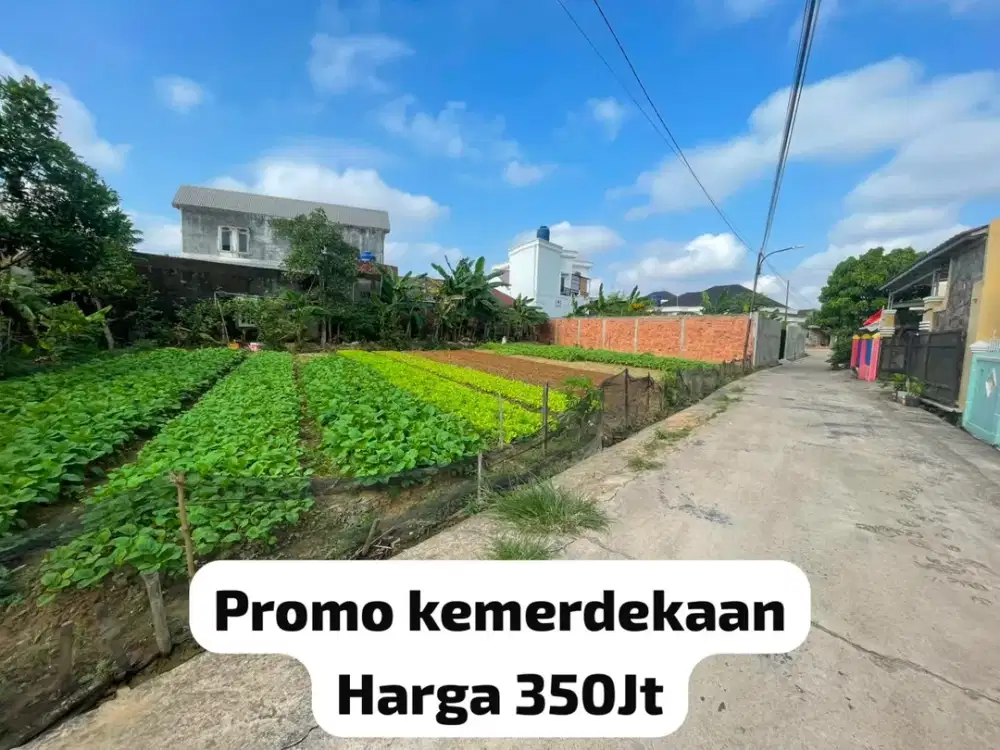 Tanah Sukabangun 2 Luas 14 x 20 Harga 350JT