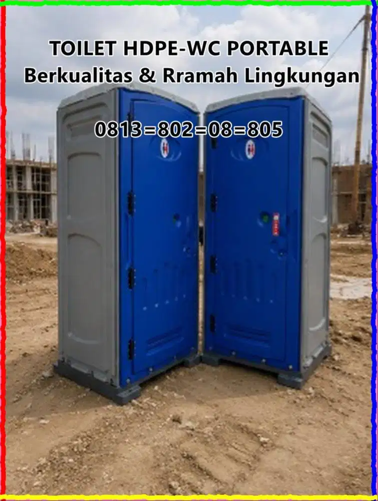 TOILET KOKOH HDPE - TOILET PORTABLE HDPE - TOILET VVIP