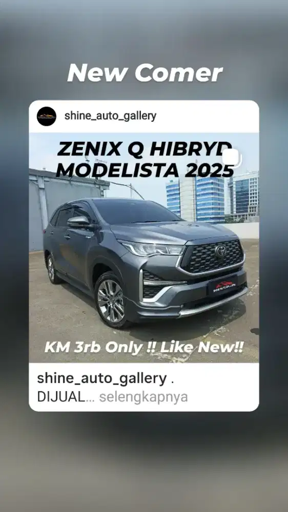 KM 3rb! Innova Zeniq Q hybrid 2025
