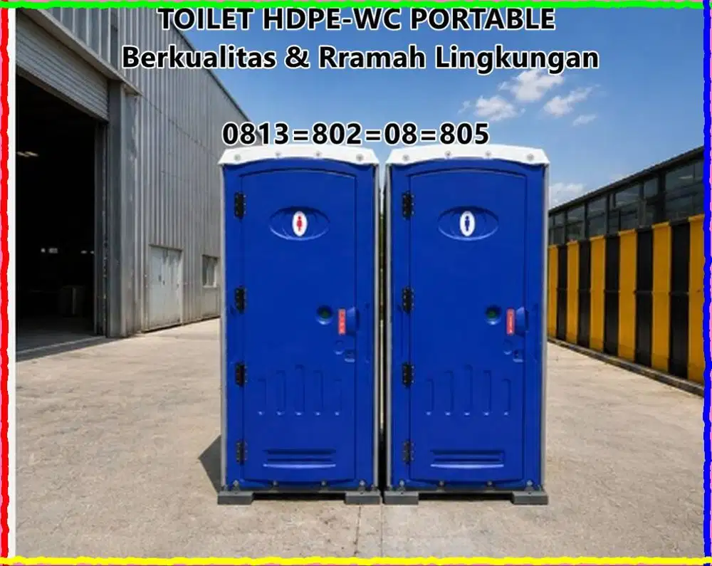 TOILET HDPE - TOILET VVIP HDPE