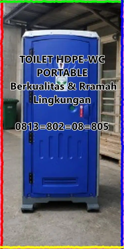 WC PORTABLE HDPE - WC HDPE - WC PREMIUM