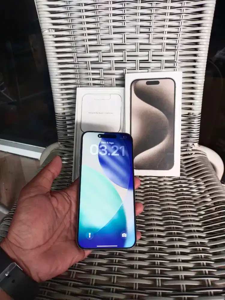 Iphone 15 promax 256gb inter Allprovider fullset bisa tt handphone