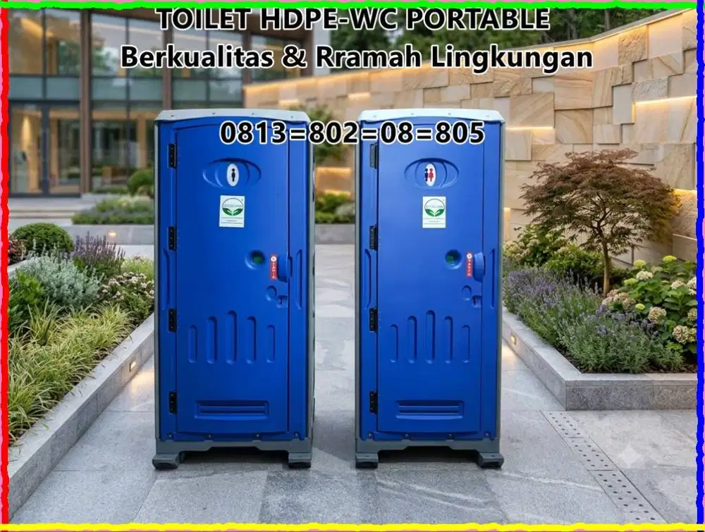 TOILET EVENT HDPE - TOILET PORTABLE