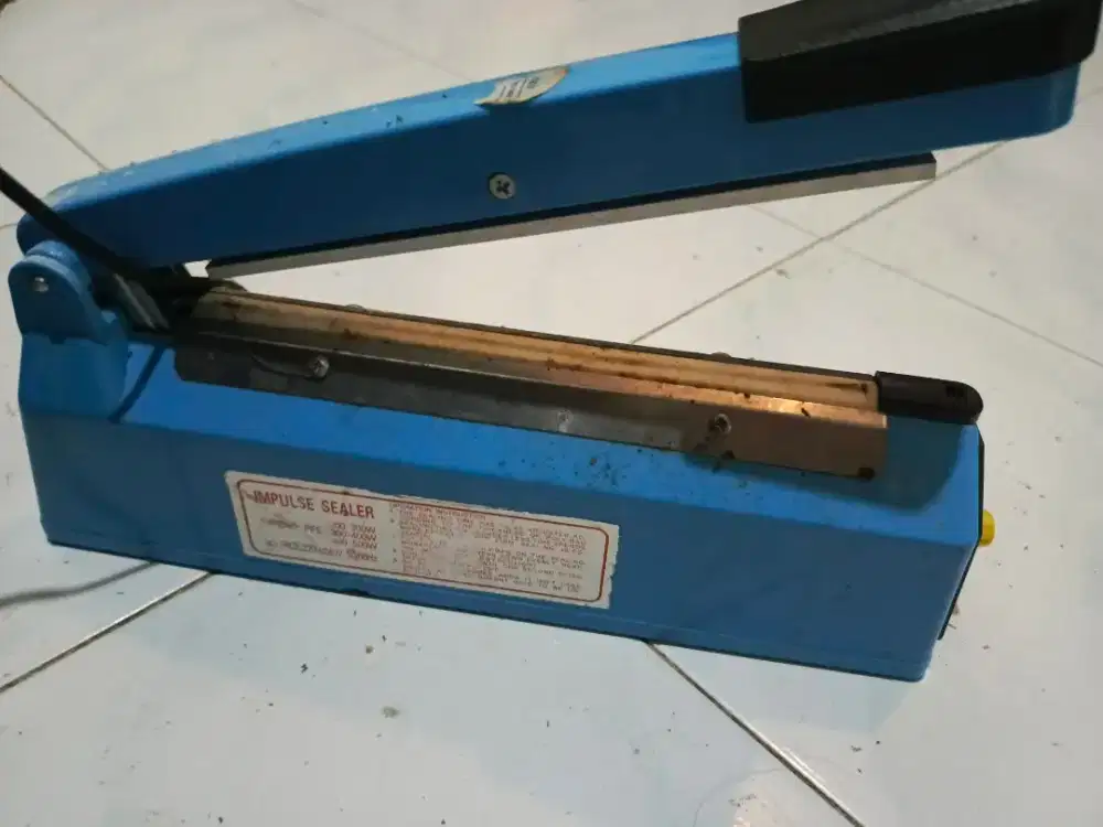 Impulse Sealer / Mesin Press Plastik 20 cm Bekas -