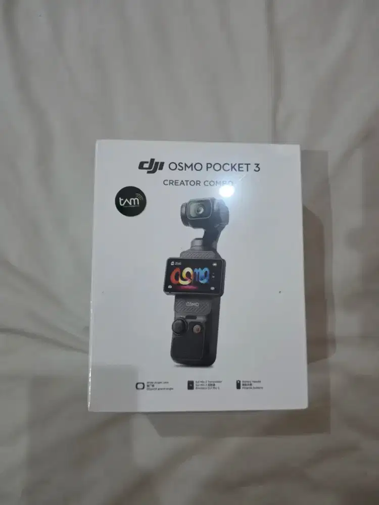 NEW DJI Pocket 3 Combo Creator resmi 1 tahun osmo