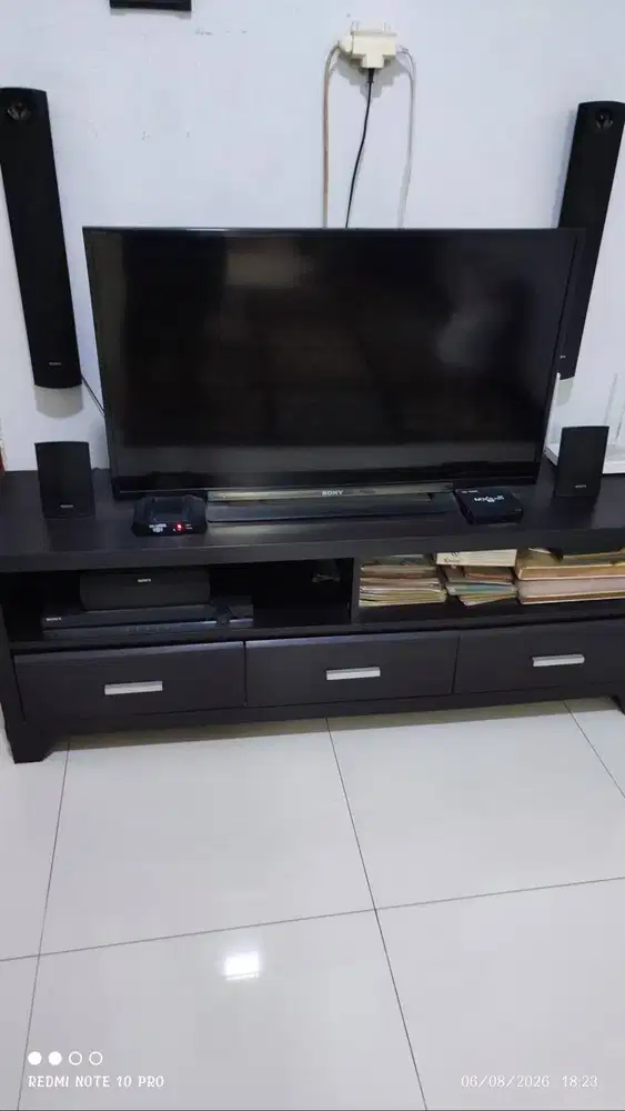 Jual TV Sony Bravia 40 inch+home teater