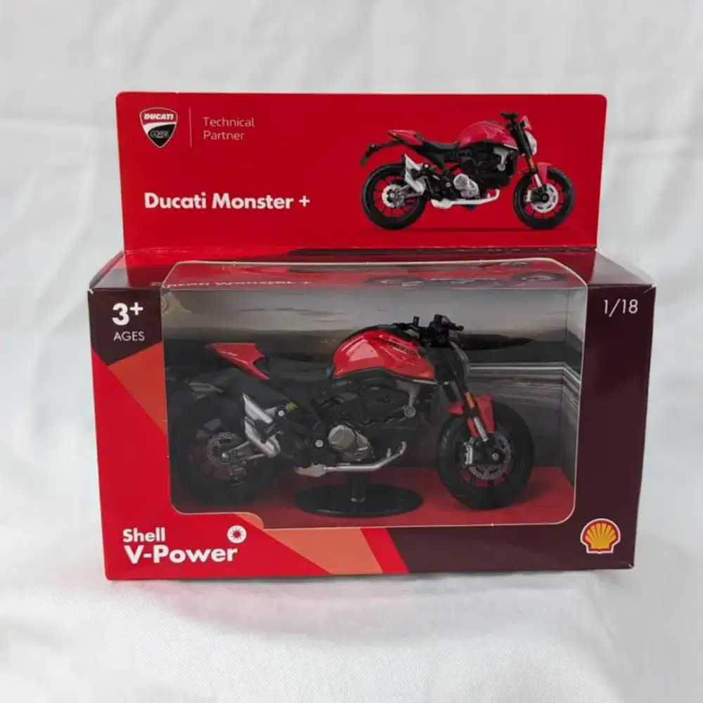 Ducati monster shell 2024 miniatur/Diecast