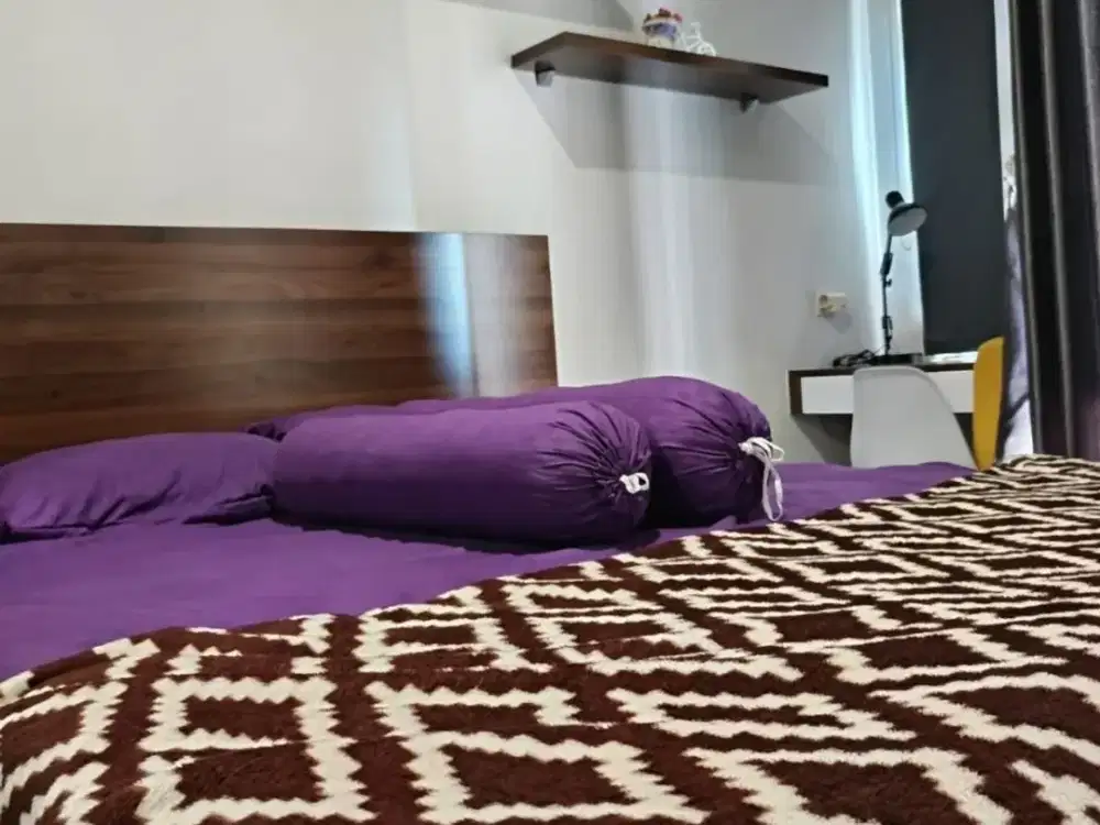 DISEWAKAN APARTEMEN AMEGA CROWN TOWER B LANTAI 10 FULL FURNISH
