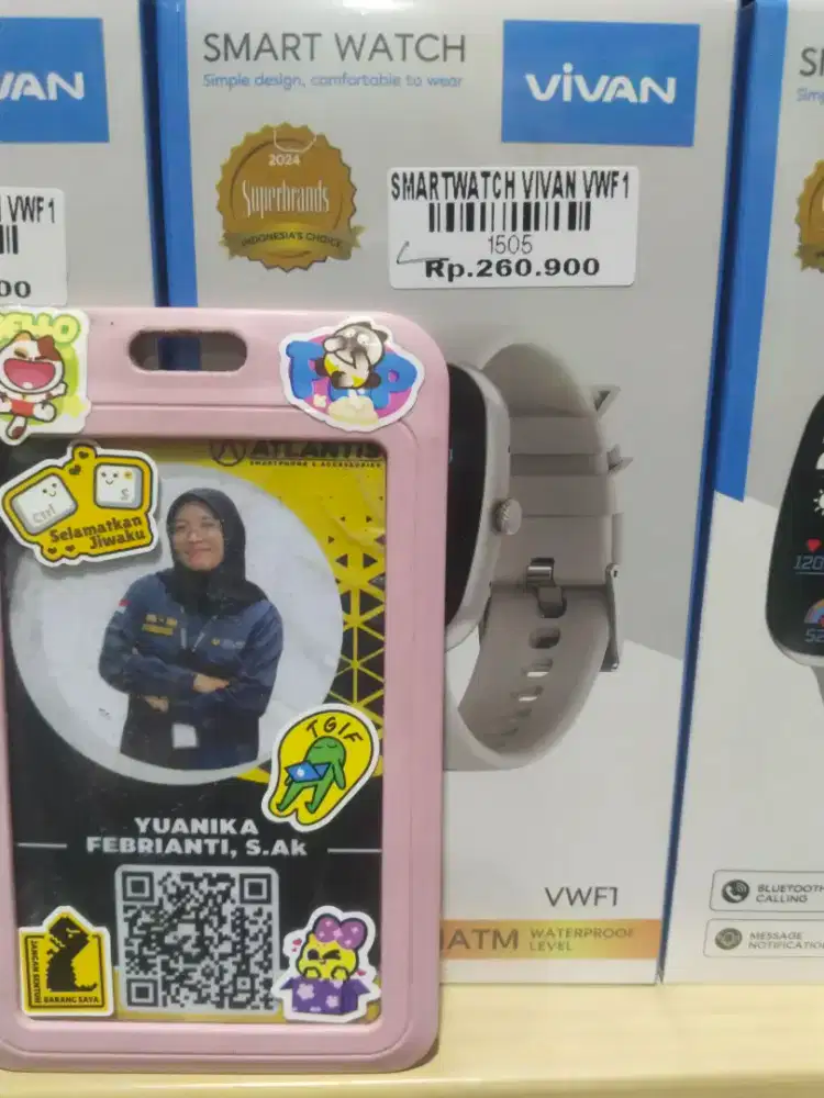 !!!READY
Smartwatch VIVAN VWF 1
|ATLANTIS DAHSYAT